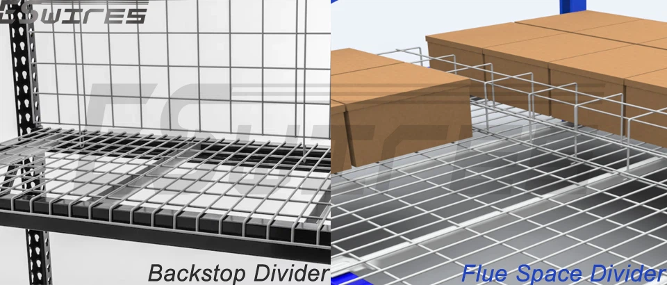 Flue Space Divider and backstop divider