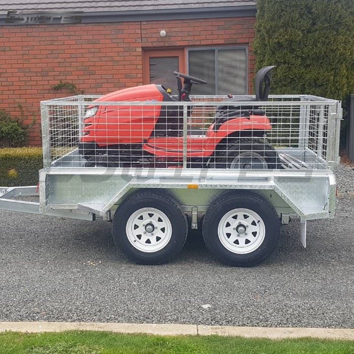 Car Trailer With Cage