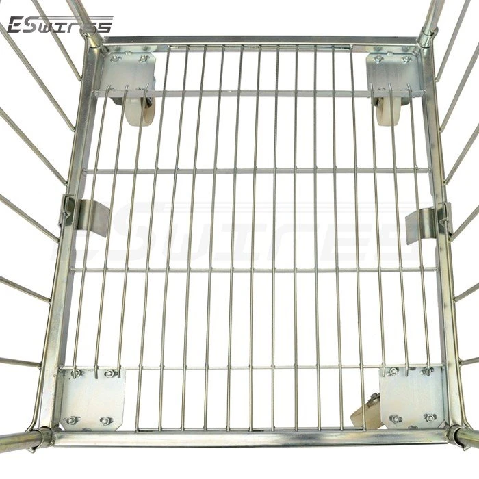 warehouse cages on wheels square base