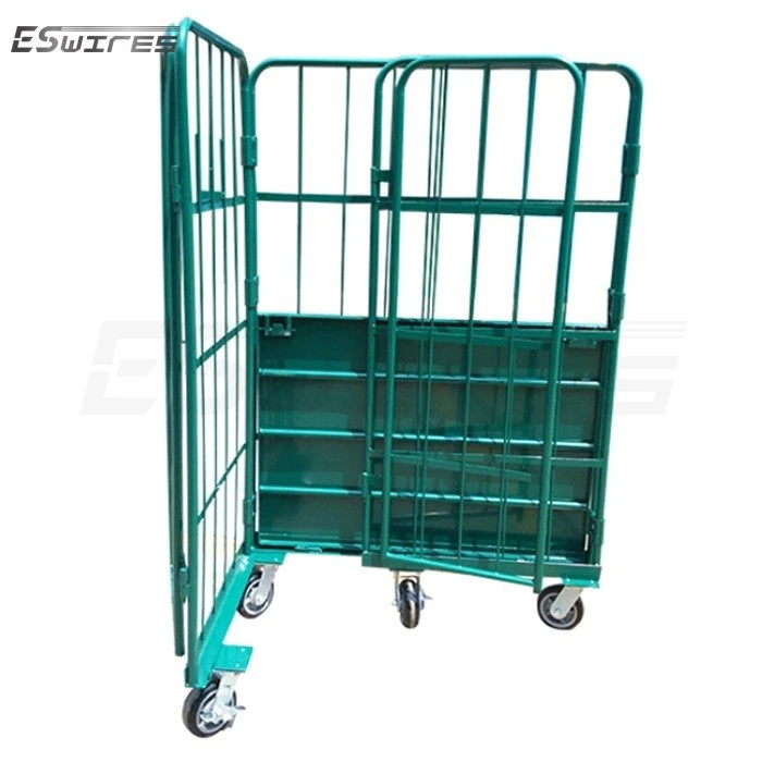 warehouse roll cage  fold